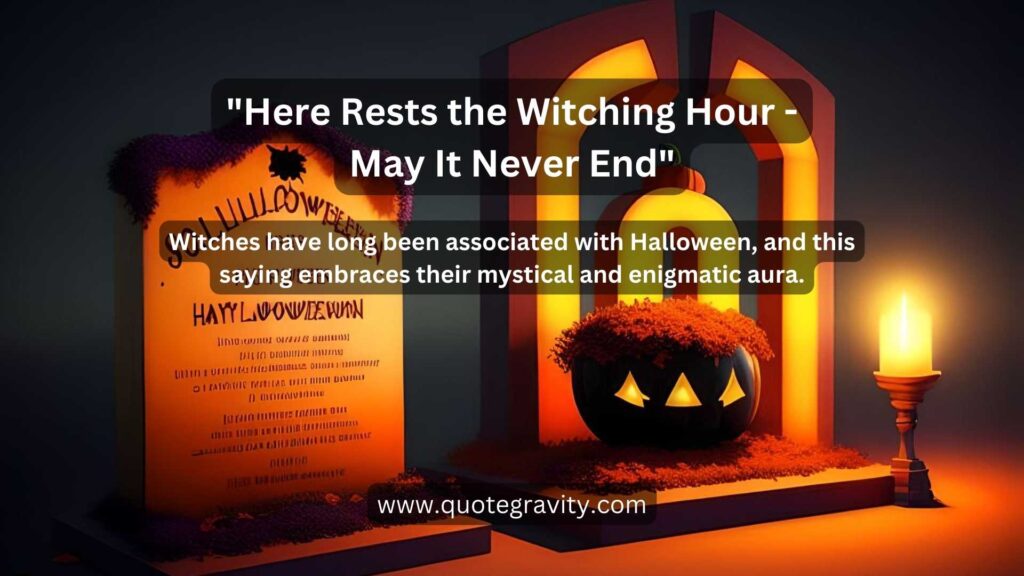 Halloween headstone sayings