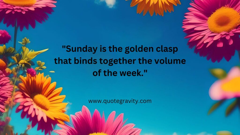 happy sunday quotes