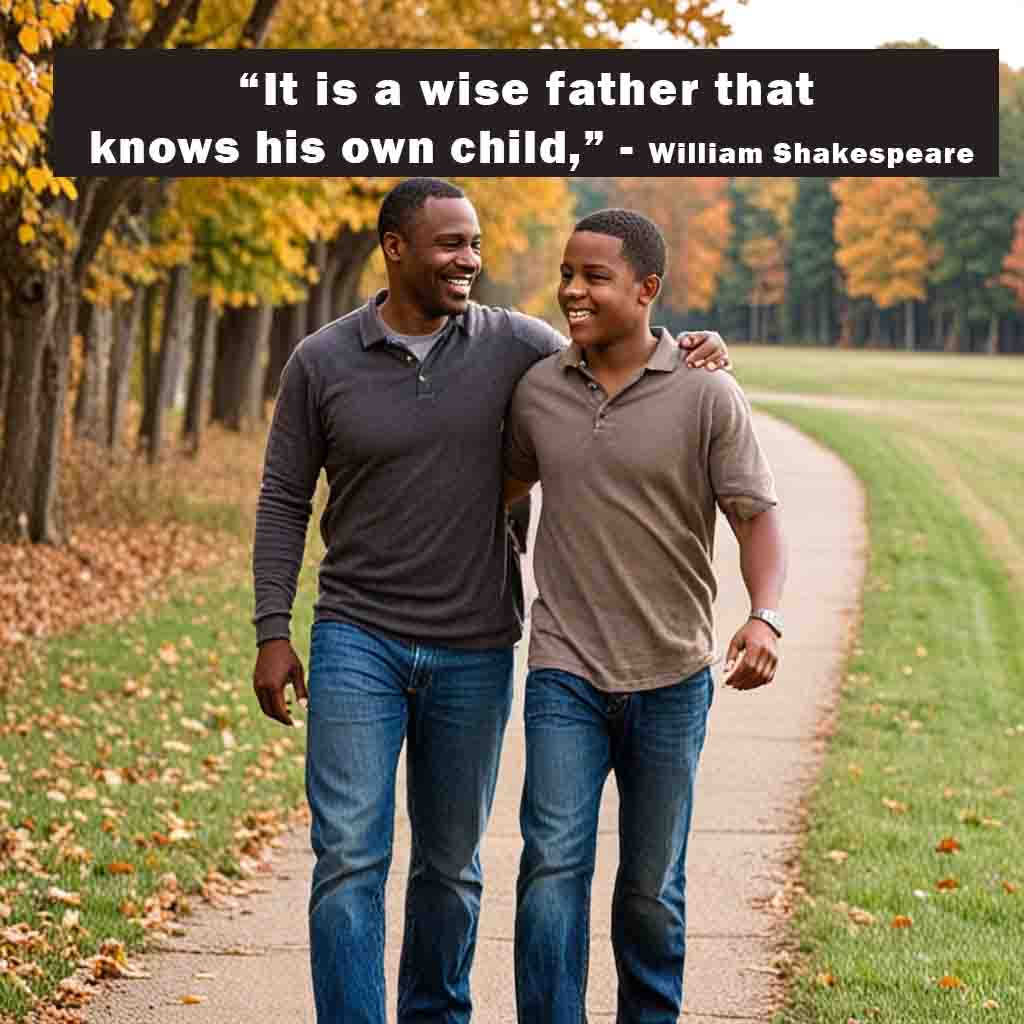 It is a wise father that knows his own child