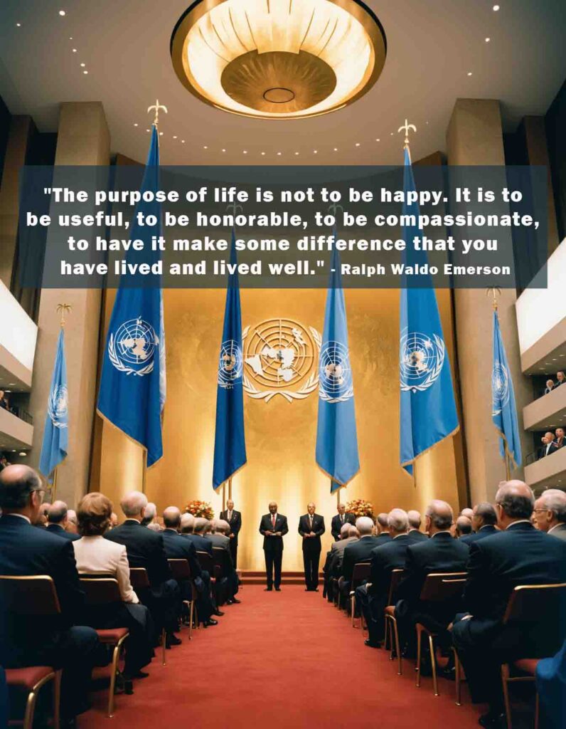 The purpose of life is not to be happy. It is to be useful to be honorable to be compassionate to have it make some difference that you have lived and lived well