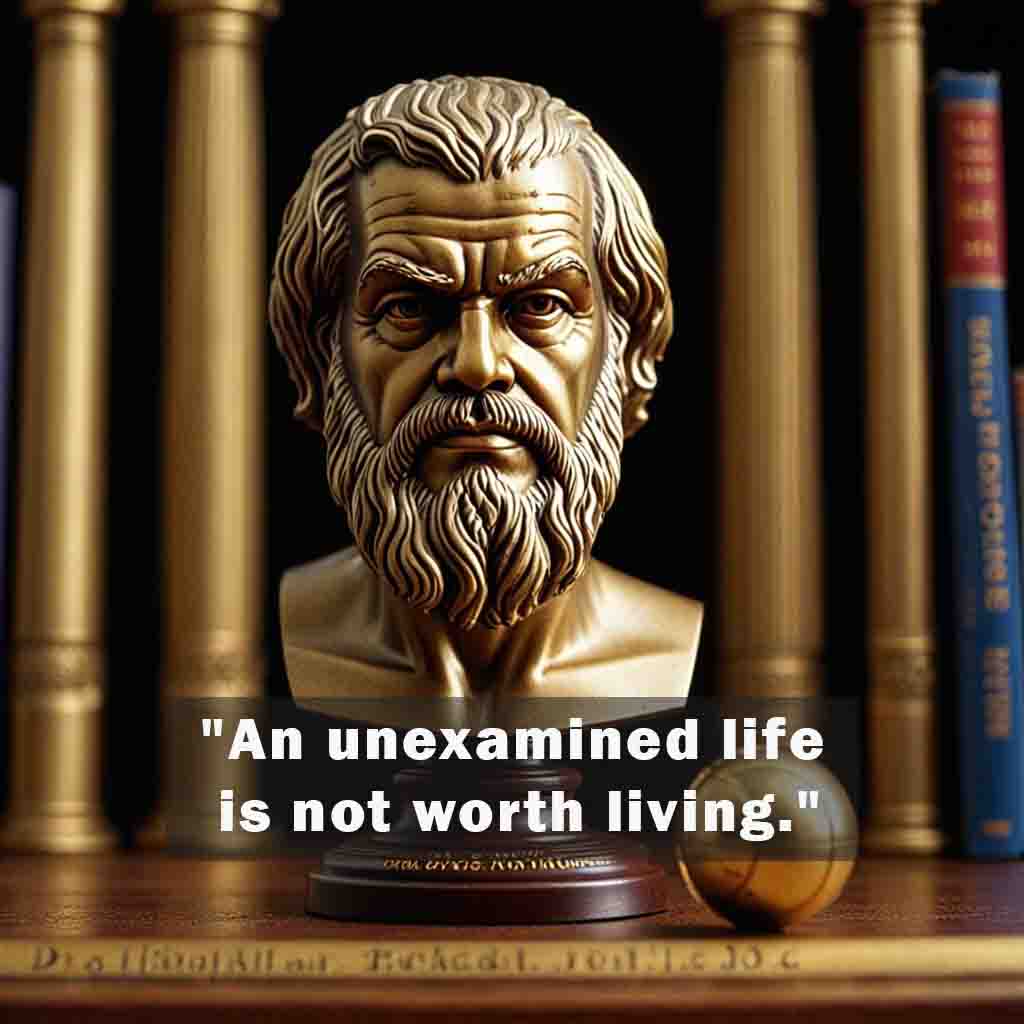 An unexamined life is not worth living