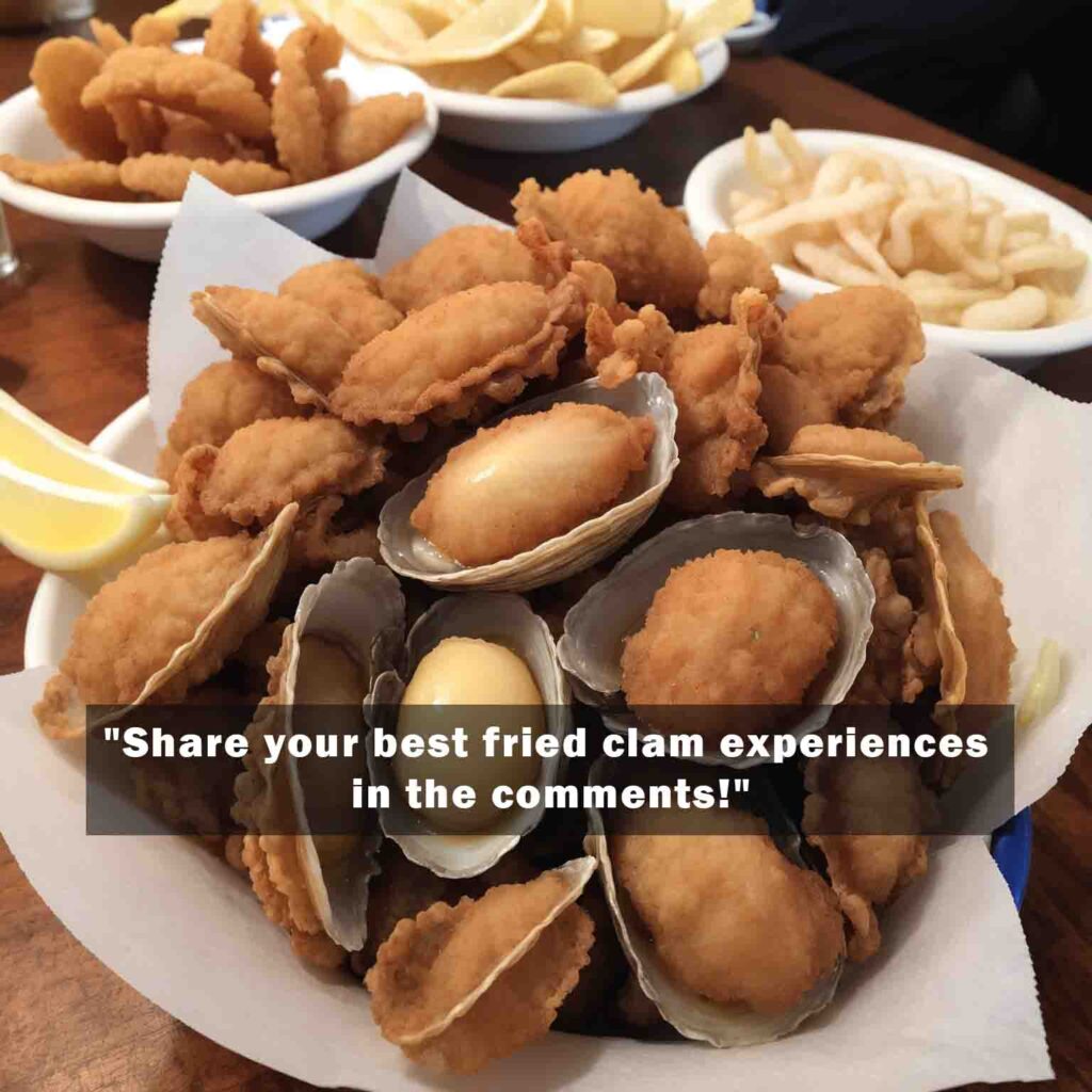 Share your best fried clam experiences in the comments