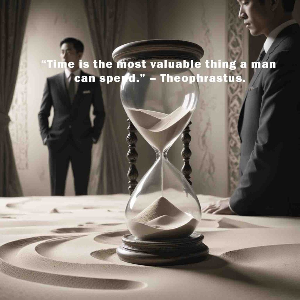 Time is the most valuable thing a man can spend